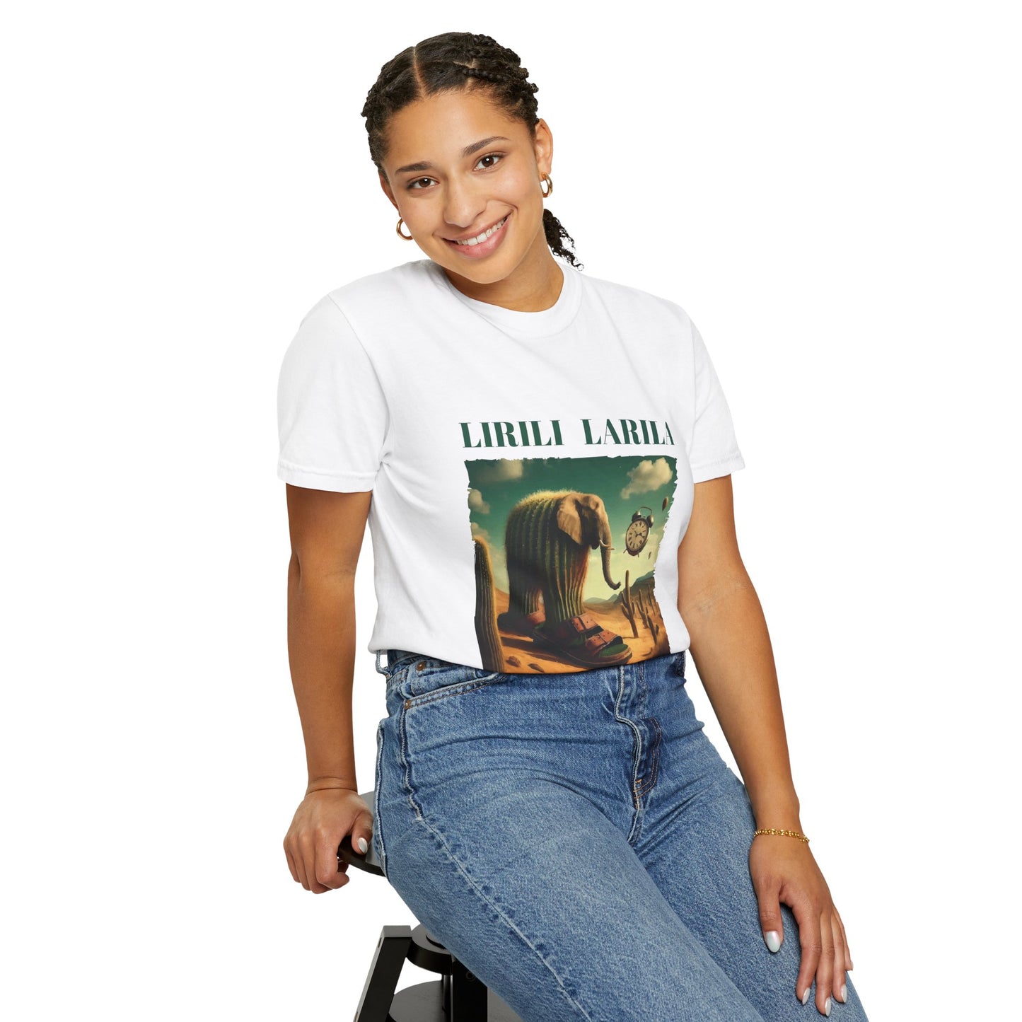 Lirili Larila Funny Unisex T-Shirt - White